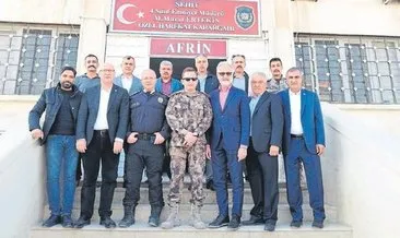 İTSO heyeti Afrin’de