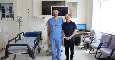 Yurt dışından tedavi olmak için Düzce Üniversitesi Hastanesi’ne geldi