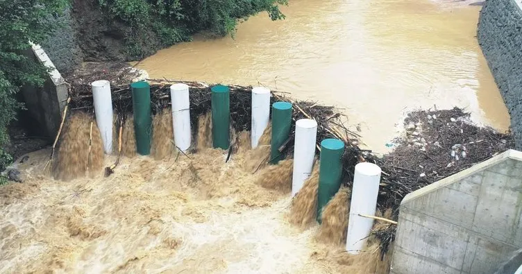 Giresun’da taşkınlara karşı hummalı çalışma