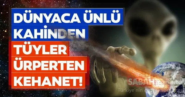 O kahin bildiği olaylarla dünyaca ünlenmişti... Korkutucu kehanetleri ortaya çıktı!