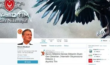 Hüsnü Bozkurt’un Twitter hesabı hacklendi