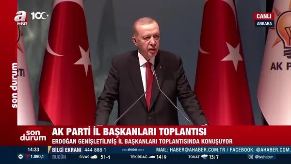 Başkan Erdoğan yerel seçim hedefini duyurdu: 