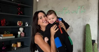 Sahra Işık ve oğlu Pamir’den iç ısıtan kareler! Ana-oğul sosyal medyada ilgi odağı oldu