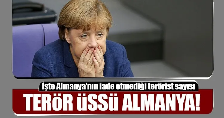 Terör örgütlerinin sığınağı Almanya!