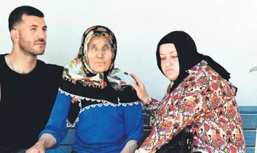 Alevler bir aileyi yuttu