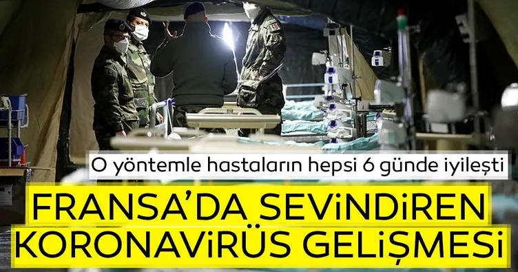 Fransa'da sevindiren corona virüs gelişmesi! Hidroksiklorokin ve azitromisin karışımı ile hastaların hepsi 6 günde iyileşti