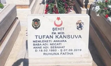 Şehit müdür dualarla anıldı