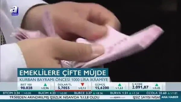 Emeklilere çifte müjde