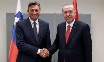 Başkan Erdoğan, Slovenya Cumhurbaşkanı Borut Pahor ile telefonda görüştü