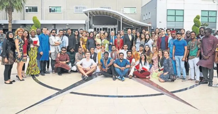 Farklı kültürler buluştu