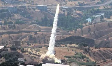 PKK hedefleri milli füzelerle vuruldu