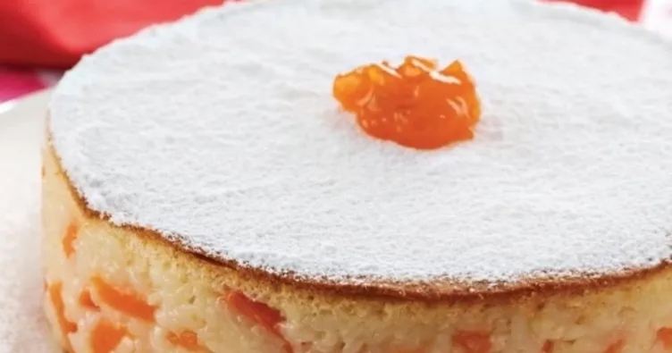 Balkabaklı pirinç keki