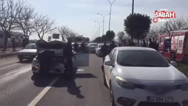 Şanlıurfa’da zincirleme trafik kazası: 11 yaralı | Video