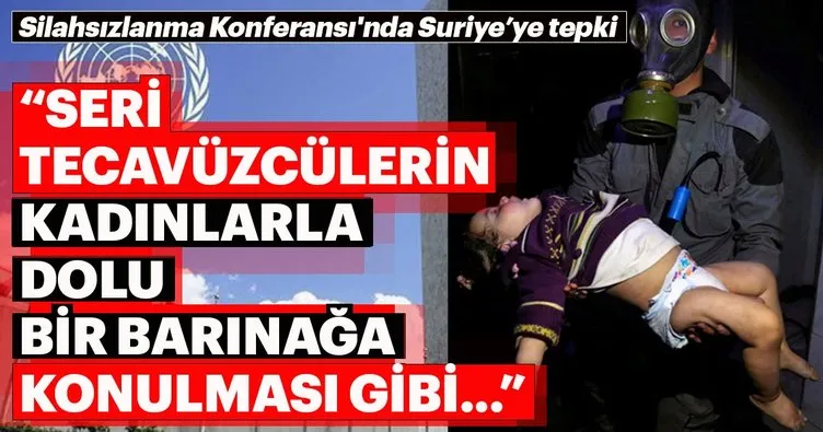 Cenevre’deki Silahsızlanma Konferansı’nda Suriye’ye tepki ve boykot