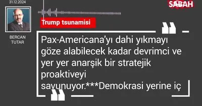 Bercan Tutar | Trump tsunamisi