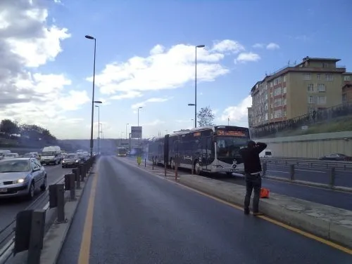 Okmeydanı savaş alanına döndü