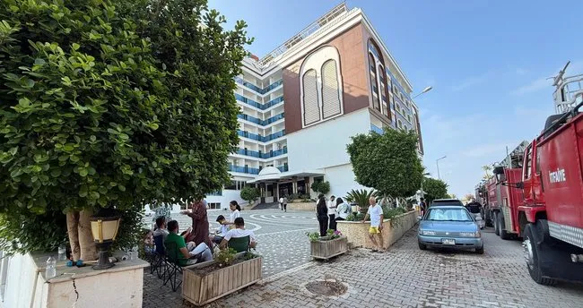 Mühürlü otelde yangın: Müşterilerin bulunduğu ortaya çıktı