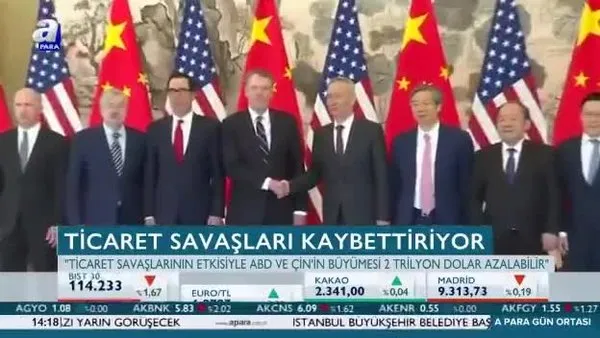 Ticaret savaşları kaybettiriyor