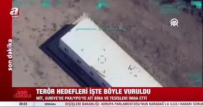 SON DAKİKA | MİT’ten Suriye’de operasyon: YPG/PKK’ya ait bina ve tesisler vuruldu
