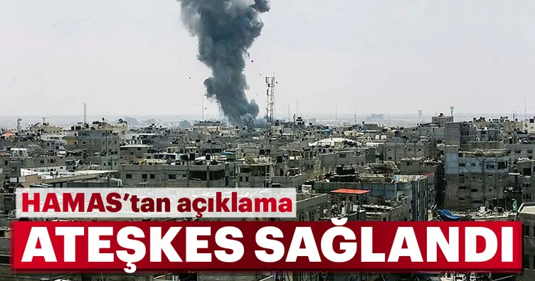 İsrail ile Filistin arasında ateşkes!