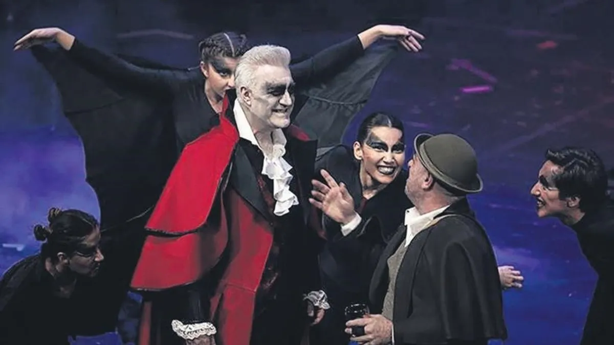Dracula perde açtı