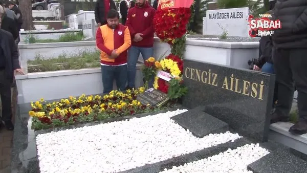 Galatasaray eski başkanı Mustafa Cengiz kabri başında dualarla anıldı | Video