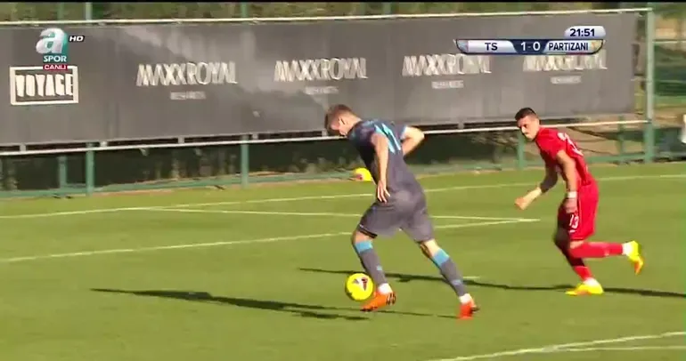 GOL | Trabzonspor 1-0 FK Partizani