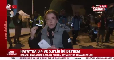 DEPREM SON DAKİKA: Hatay ve çevre illerde hissedilen peş peşe korkutan depremler! | Video