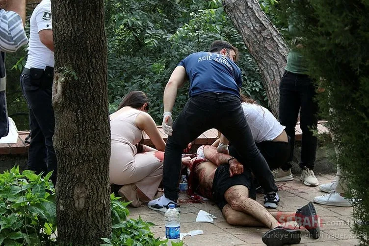 Maçka Parkı’nda dehşet: İçki şişesini sağlık çalışanının başında parçaladı