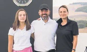 Türk aile Golf turnuvasında birinci oldu