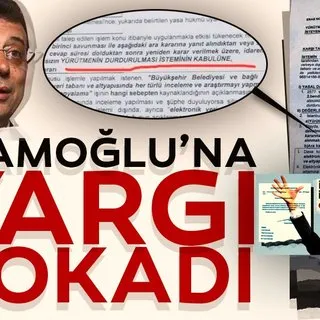 Son dakika: Ekrem İmamoğlu'nun skandal talimatına mahkemeden durdurma kararı