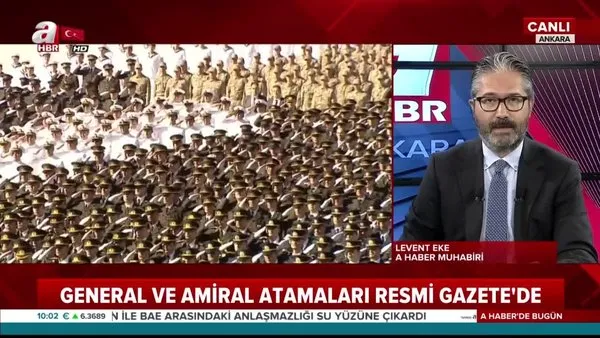 Cumhurbaşkanı Erdoğan, general ve amiral atamalarını onayladı
