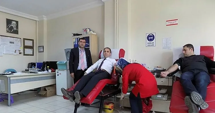 Batman’dan Afrin’deki Mehmetçik için kan bağışı