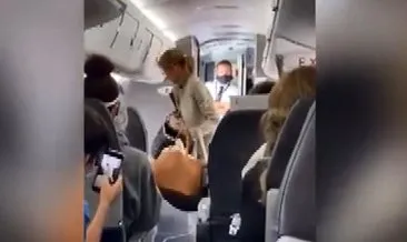 ABD’de maske takmayı reddeden kadın yolcu uçaktan indirildi