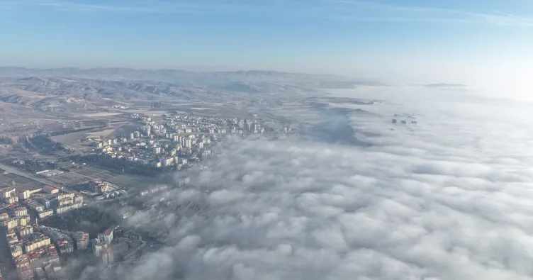 Sivas’ı sis kapladı