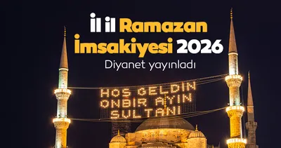 İL İL İMSAKİYE 22 ŞUBAT 2026: İftar vakti saat kaçta? İstanbul, Ankara, İzmir, Bursa ve 81 il için iftar saatleri