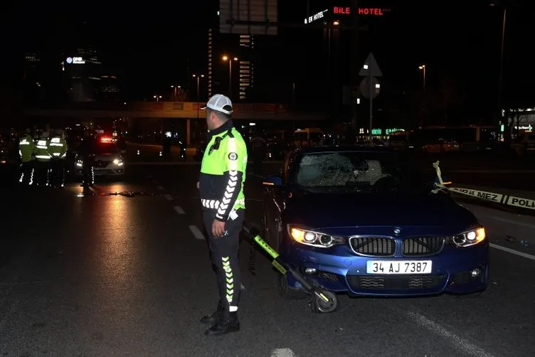 SON DAKİKA: İstanbul'un göbeğinde korkunç kaza! 30 metre sürükleyerek öldürdü...