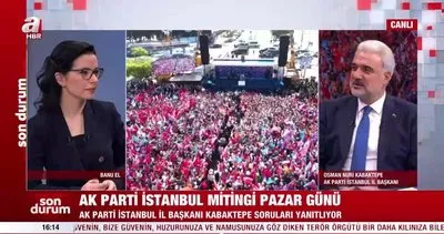 AK Parti İstanbul İl Başkanı Osman Nuri Kabaktepe: İBB festival koyarak Yenikapı mitingini engelledi | Video