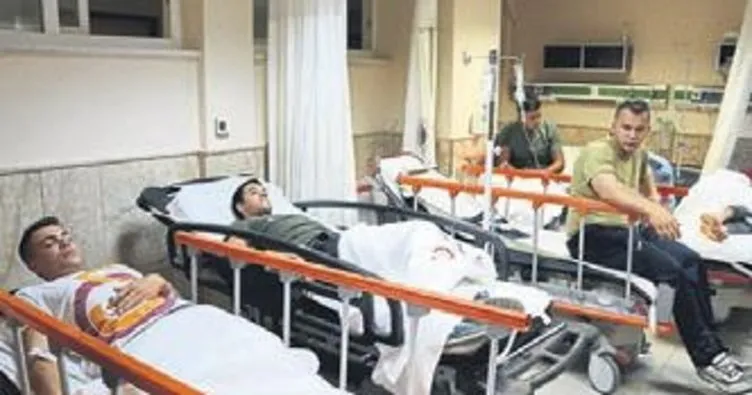 Denizli’de 57 asker hastaneye kaldırıldı