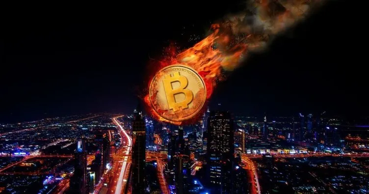 Bitcoin serbest düşüşe geçti