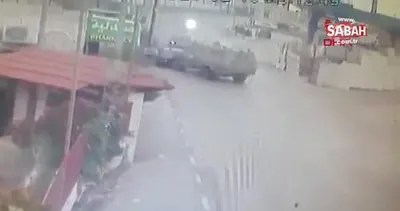 İsrail askeri aracı, Filistinlilerin aracına ’kasıtlı’ çarptı 2 yaralı | Video
