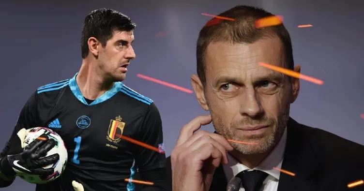 Son dakika: Thibaut Courtois’dan UEFA’ya şok sözler! Ceferin ne cevap verecek?