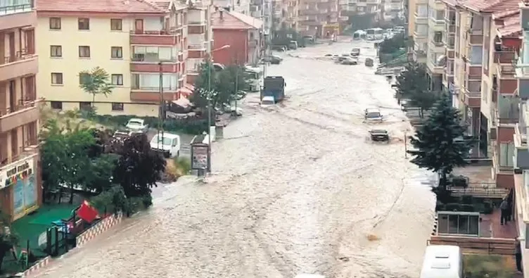Belediye sağanağı seyretti Ankara’yı sel götürdü