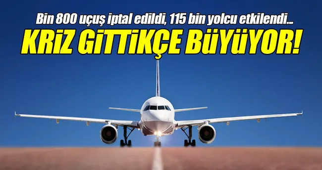 Lufthansa’da kriz büyüyor!