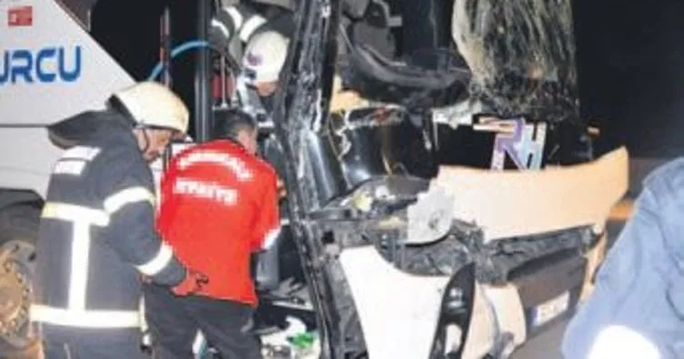Kırıkkale’de otobüs kazası: 1 kişi öldü