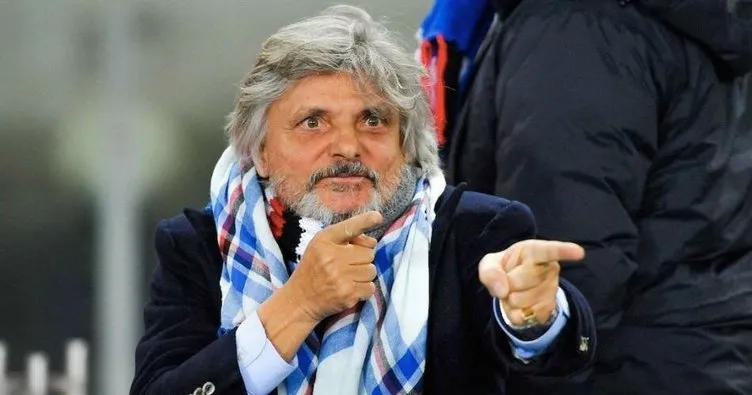 Sampdoria başkanı Massimo Ferrero’dan flaş öneri! Serie tescil edilsin