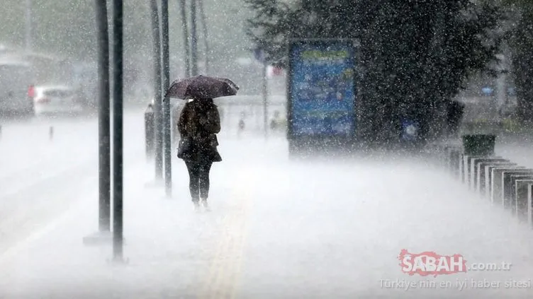 HAVA DURUMU SON DAKİKA: Meteoroloji tarih verdi! İstanbul için kuvvet sağanak uyarısı