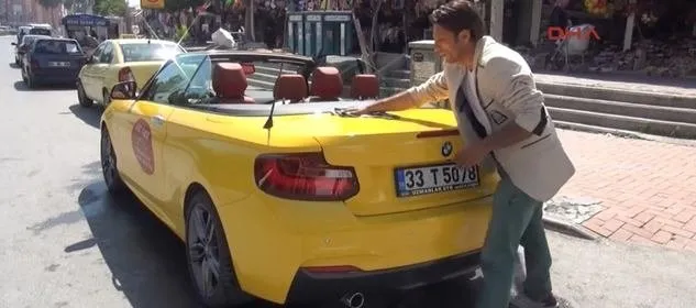 BMW 2 Serisi Cabrio’yu ticari taksi yaptı