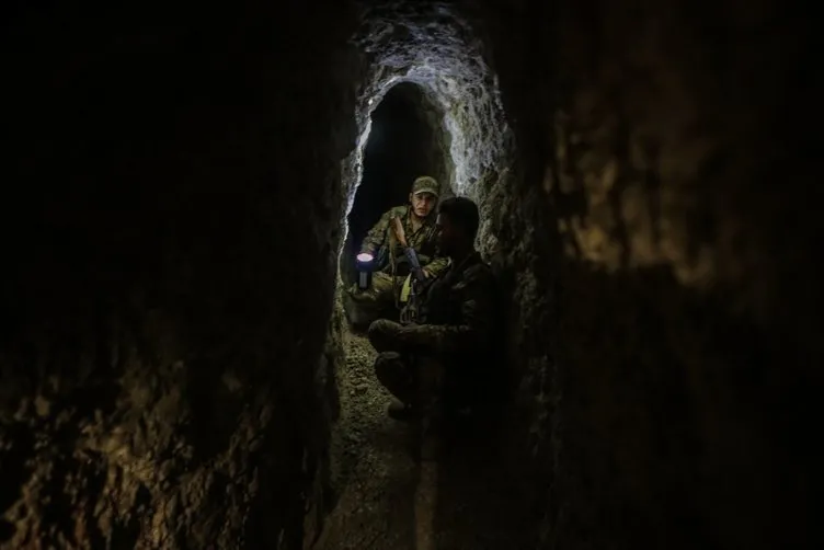 Tel Abyad’daki Ermeni Kilisesi önce DEAŞ sonra PKK tarafından karargah olarak kullanılmış