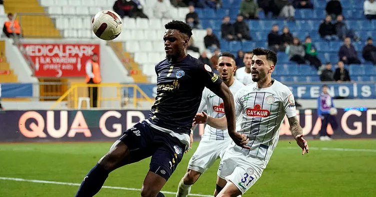 Kasımpaşa ve Rizespor yenişemedi!